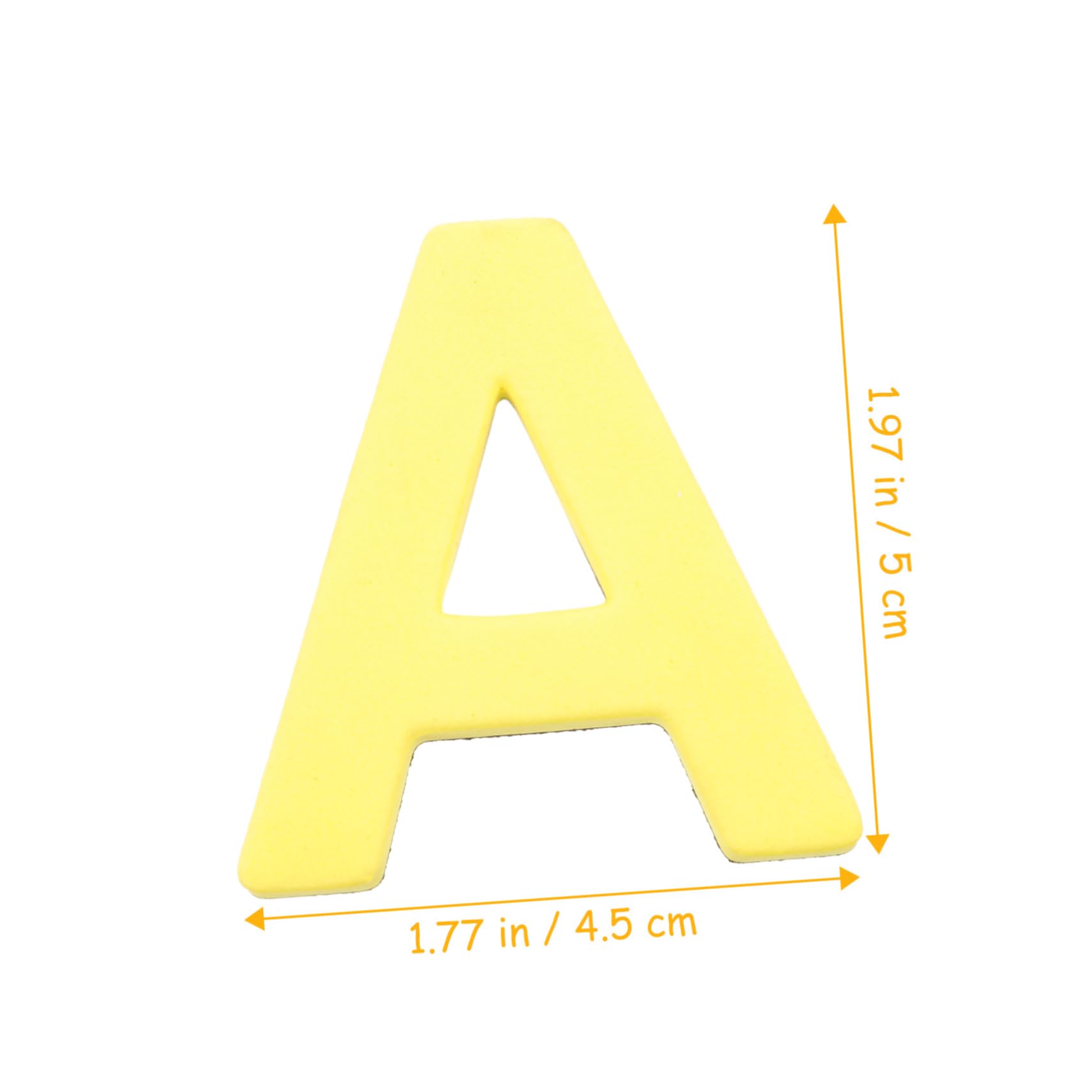 FOYTOKI Fridge Calendar 26pcs Capital Letter Decor for and Alphabet Learning Refrigerator