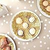 Juvale 60 Pack 10 Inch Gold Paper Doilies for Dining Table, Round Decorative Medallion Lace Placemats for Wedding