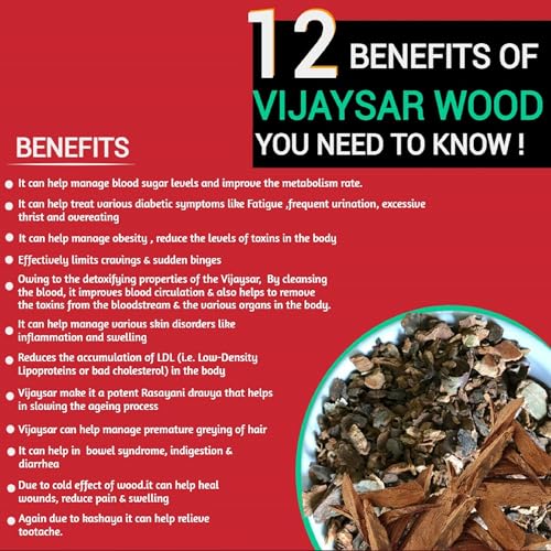 Image of Vijaysar Handmade Wooden Glass for Natural Blood Glucose Management, Ayurvedic Sugar Control Cup, 16.5cm, 2.5 Inch Opening