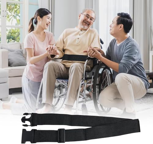74 Inch (200cm) Wheelchair Safety Belt with Quick Release Buckle - Adjustable Nylon Posture Support Strap for Wheelchairs & Mobility Scooters - Image 5