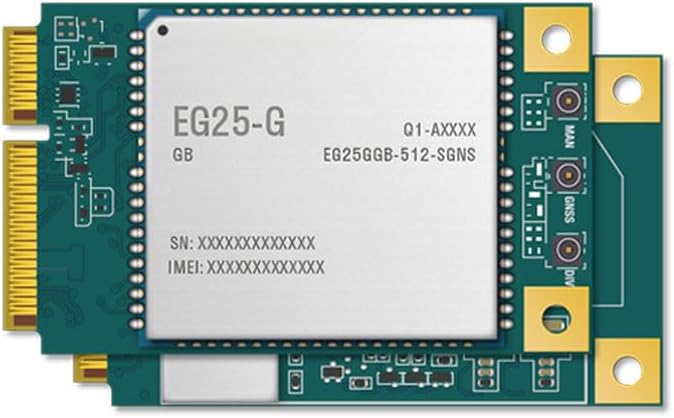 Mini PCIe 4G LTE Module – Compatible with Quectel EG25-G for IoT, M2M & Storage Expansion