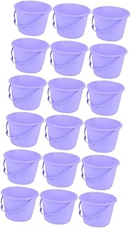 TOYANDONA 20 Peças Brinquedos Engraçados Brinquedos Divertidos Balde De Praia Brinquedo Balde De Água Brinquedos Para Crianças Mini Baldes Baldes De Areia De Praia Brinquedos De Castelo De