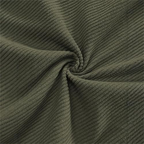 Pacificozy Men's Corduroy Pants, Pacificozy Men's Loose Corduroy Ribbed Fabric Drawstring Elastic Waist Pocket Trousers3