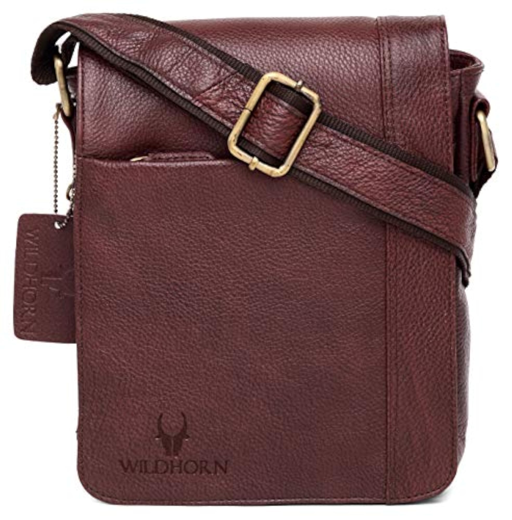 Genuine Leather Sling Bag for Men, Stylish Crossbody Bag