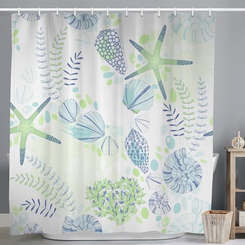 ASDCXZ Maritim Shower Curtain 180x180 cm