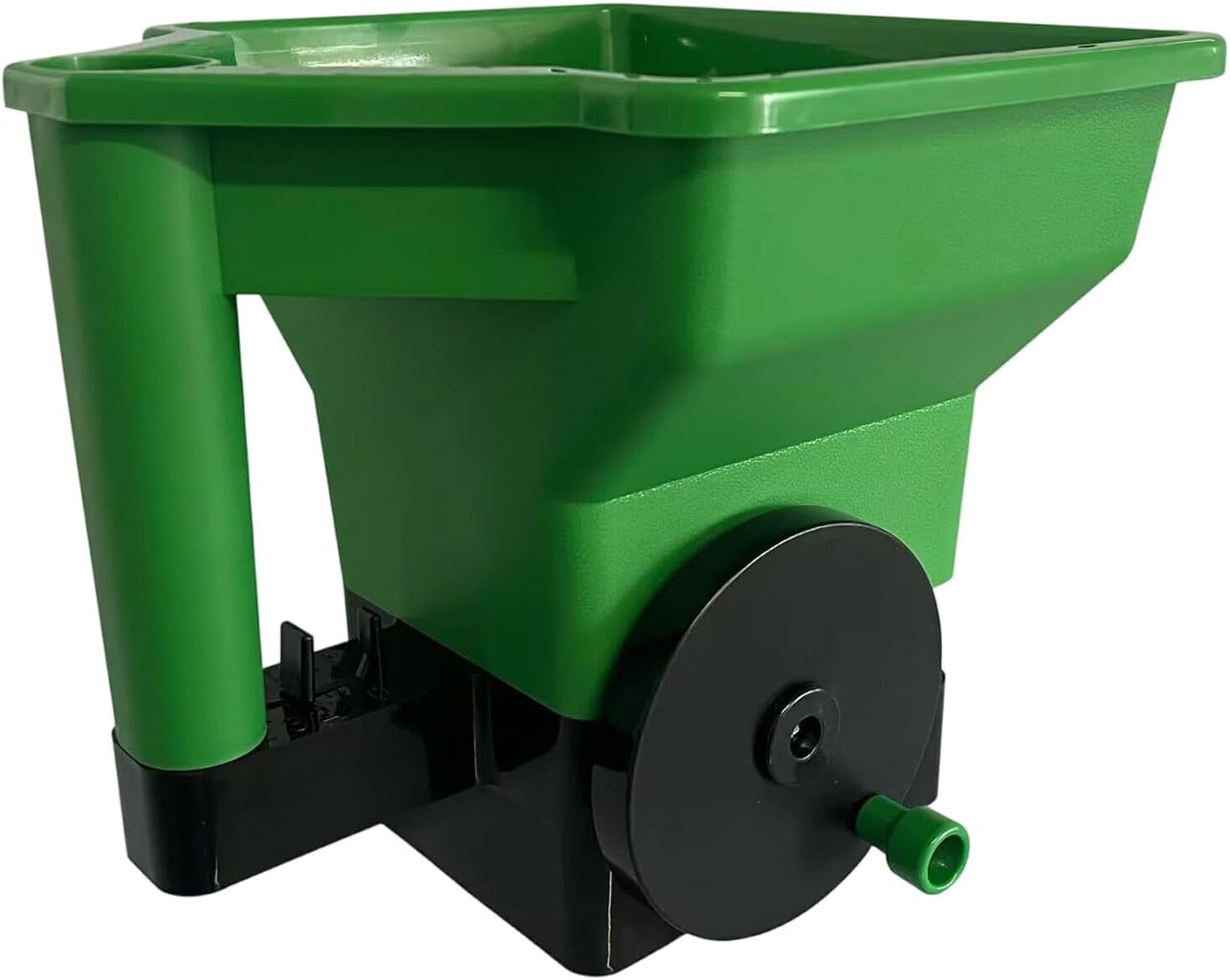 Adjustable Flows Handheld Spreader Tool Portable Design for Year Round Yard Maintenance and Planting Snow Salt Dispenser Handheld Seedlings Spreader for Lawns and Garden