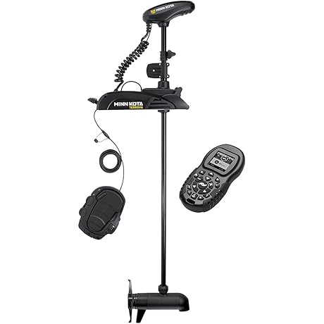 Minn Kota Terrova Freshwater Bow-Mount Trolling Motor with Universal Sonar and i-Pilot GPS (24V 80lb)