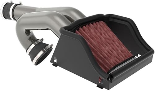 Miniatura 4 de K&amp;N Kit de entrada de aire frío aumenta la aceleración y la potencia de remolque, garantizado para aumentar la potencia de hasta 21 HP compatible
