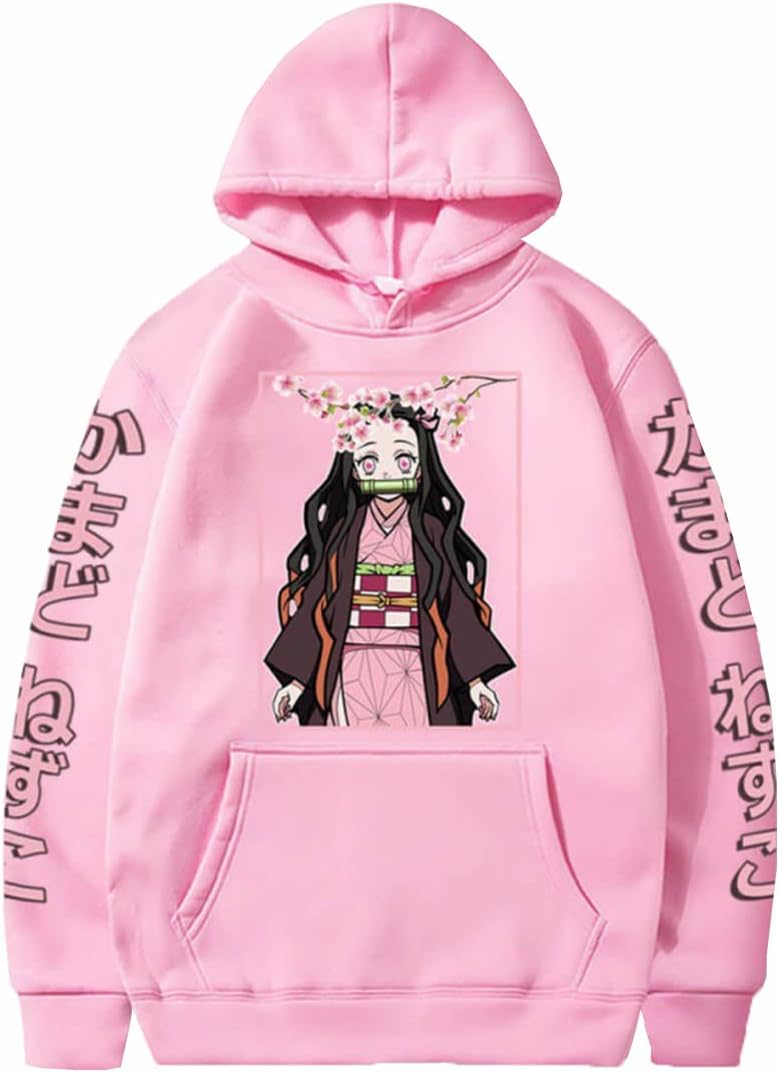 OLIPHEE Anime Hoodie Cosplay Costume Japanese Harajuku Casual Streetwear