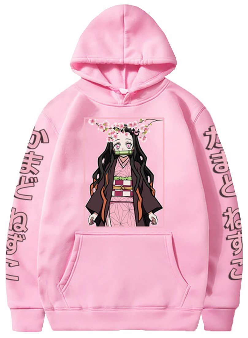 OLIPHEE Anime Hoodie Cosplay Costume Japanese Harajuku Casual Streetwear