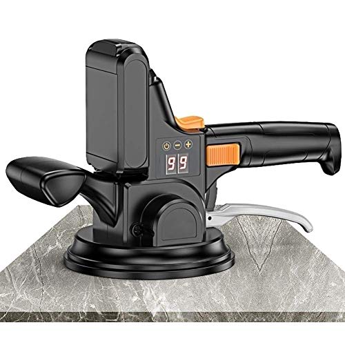 Relaxbx Fliesenfliesenmaschine, Fliesenvibrationswerkzeug I Automatische Nivellierverlegungshilfen I Boden- / Wandfliesen I Maximale Adsorption von 300 kg (Größe: Eine Lithiumbatterie) Cover