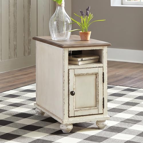 Image of Signature Design by Ashley Chairside End Table with Charging Station
