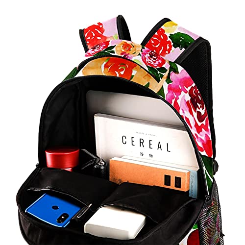 Sac à dos décontracté tropical vert pour escapades et vacances