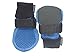 LONSUNEER Dog Shoes Soft and Lightweight with Breathability for Spring Summer and Fall Set of 4 Size Medium Blue