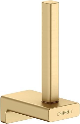 Miniatura 8 de hansgrohe AddStoris Portarrollos de Repuesto en Cromo Negro Cepillado de 6 Pulgadas Accesorios en Cromo Negro Cepillado, 41756340 Cromo cepillado