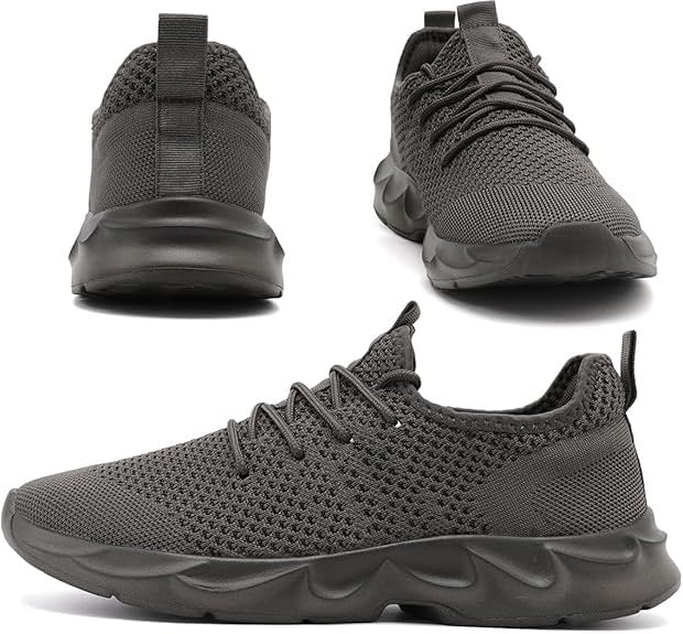 Image of EGMPDA Men's Tennis Shoes Slip On Running Walking Sneakers Casual Fashion Workout Gym Athletic Sport Hiking Sneakers Non Slip Shoe for Men