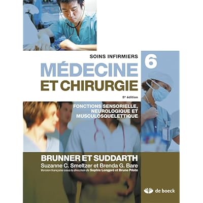 Soins infirmiers en m&eacute;decine et chirurgie 6