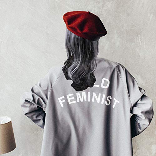 PIXNOR Peruca Longa Encaracolada de Halloween Onda Natural Peruca Sintética Traje Cosplay Peruca Fes