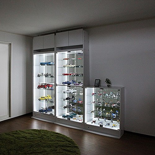 Amazon.co.jp: ( JAJAN )フィギュアラック サード ワイド ホワイトLED