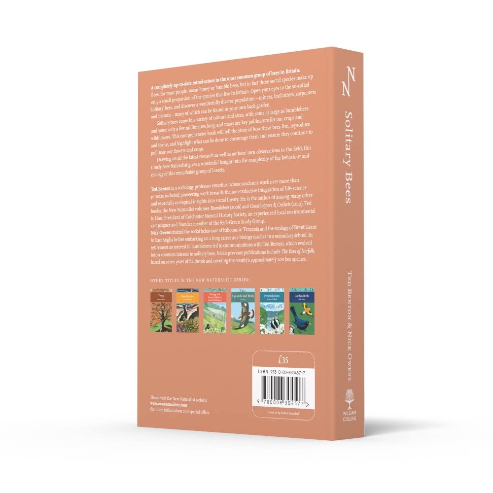 Solitary Bees: An in-depth exploration of the diverse world of solitary bees (Collins New Naturalist Library)
