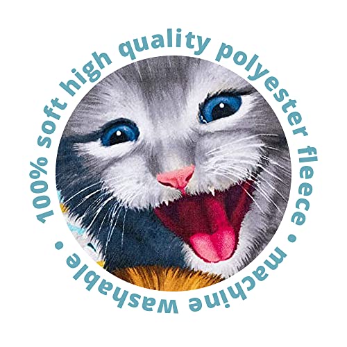Dawhud Direct Funny Selfie Cats Beach Towel For Women, Girls, Kids, Men, Cats Bath Towel Print 30" X 60" Pool Towel Super Soft Plush Cotton Cats Towel For Pet Lovers #TOP6