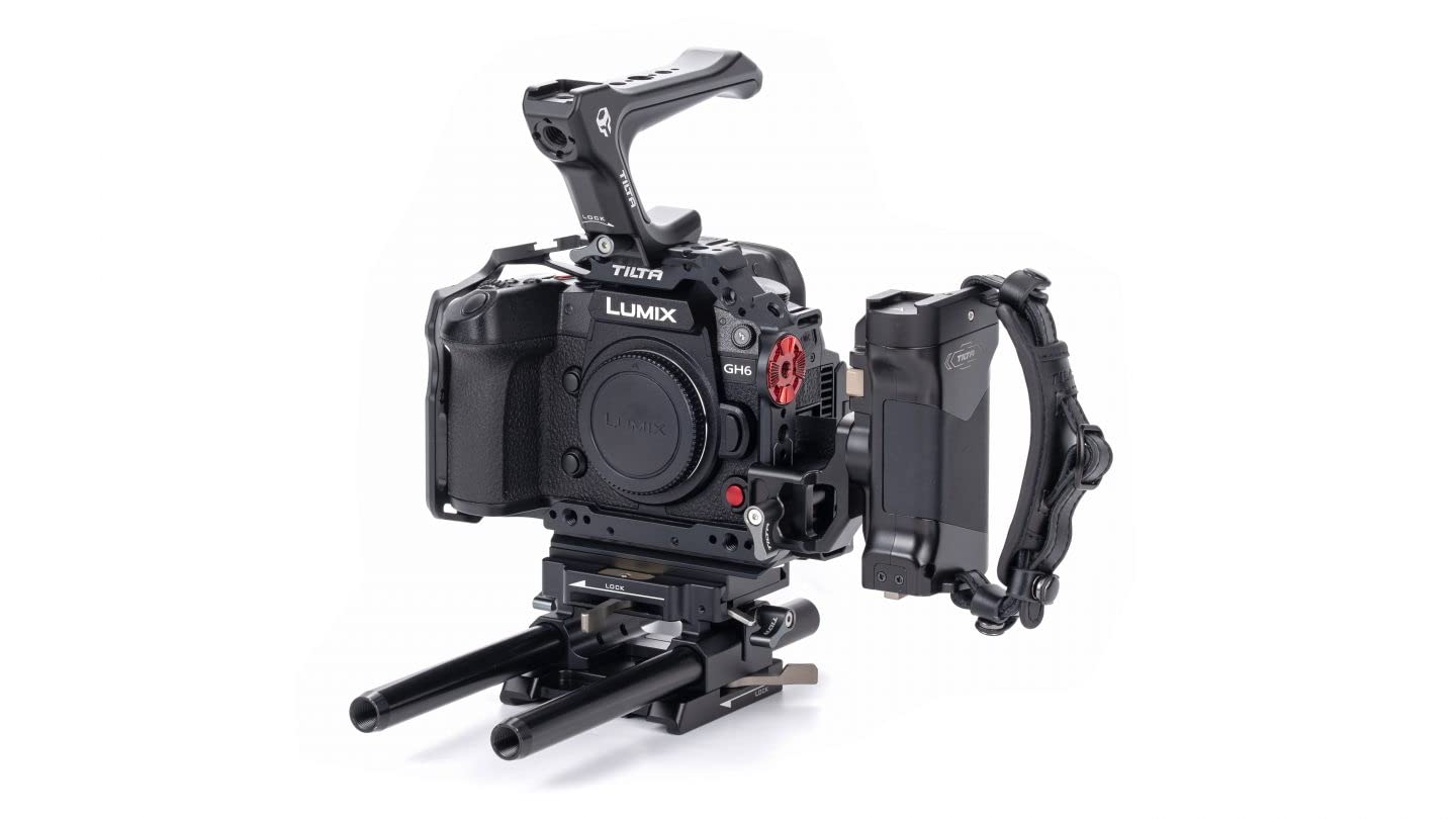 LUMIX GH6 Tiltaケージ付き Full Camera Cage for Panasonic GH7/GH6 – Black