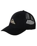 Men's Grounder Trucker Hat, Black, One Size