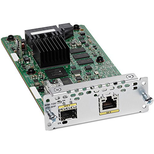 Image of Cisco Designed NIM-1GE-CU-SFP= 1 Port Ge WAN Nim Dual-Mode RJ45 & SFP Module