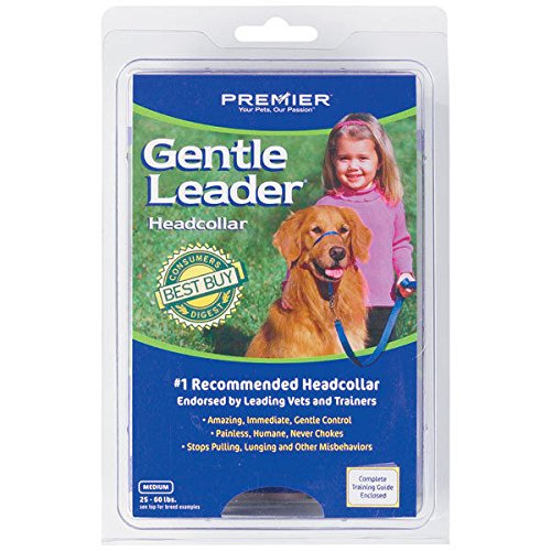 Gentle Leader Dog Training Headcollars Safely Teach Your Pup To Walk Straight(Large Headcollar Black) #TOP4