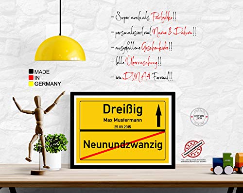 Compare Prices For Geschenkidee 30 Geburtstag Party Deko Mann Frau Across All Amazon European Stores