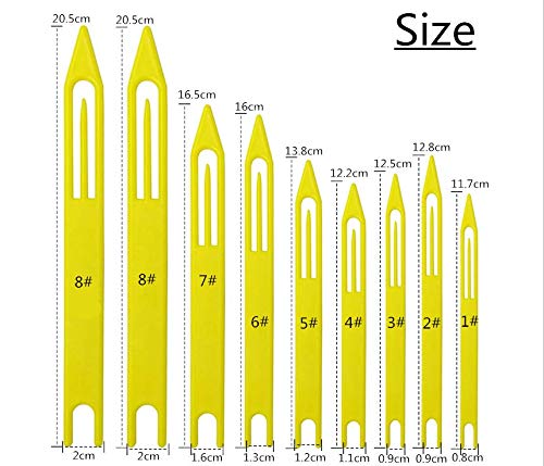 Plastic Fishing Line Repair Netting Needle Shuttles Size:1# 2# 3# 4# 5# 6# 7# 8# #TOP1