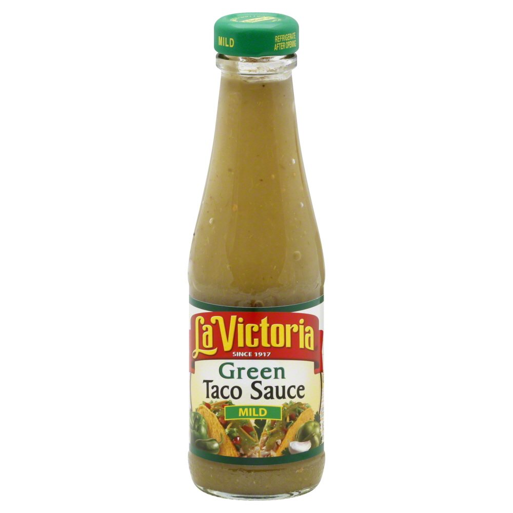 La Victoria Green Taco Retail Sauce, Mild, 8 Ounce -- 12 Case12
