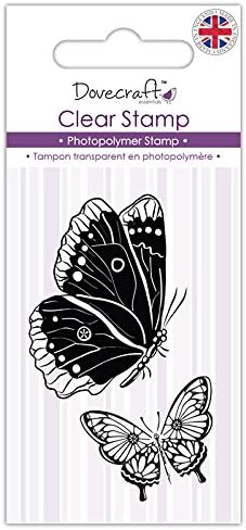 Dovecraft Essentials Premium Non Toxic Pigment Ink Pad, Jet Black