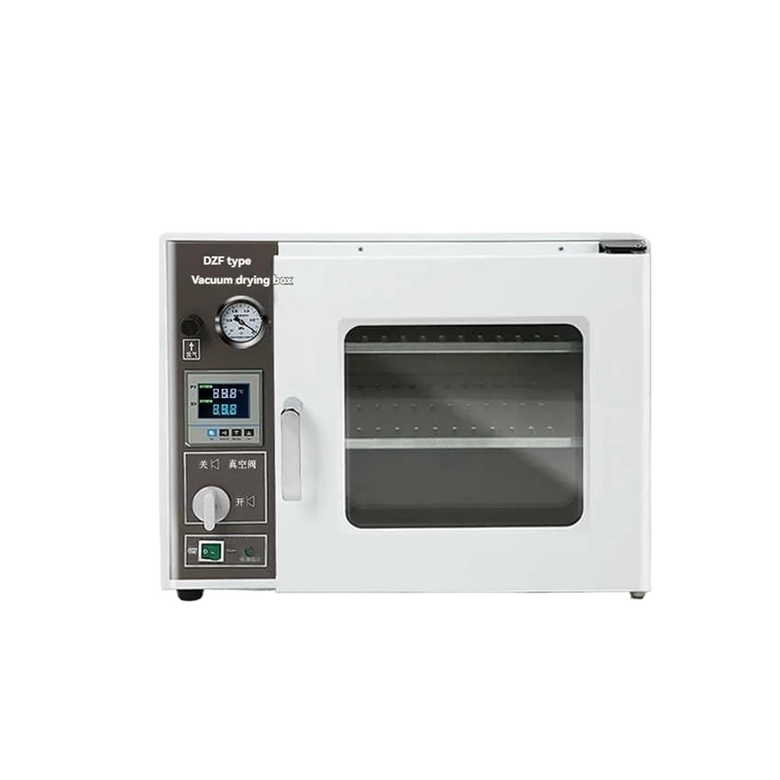 Horno De Secado Al Vacío, Secador Con Pantalla Digital 600W, Doble Partición, Rápido Laboratorio, Cajas A Temperatura Constante