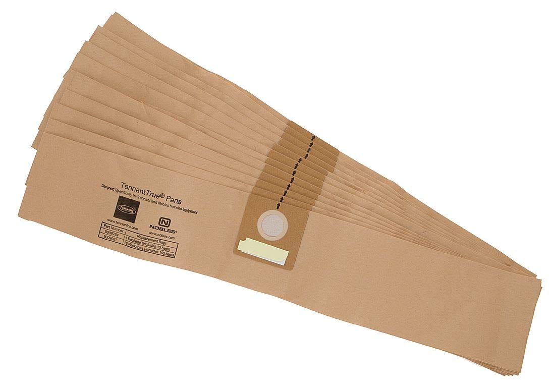 Nobles 1/64 W x 5-11/16 Filter Bag, 12PK Paper Includes 12 Bags 9009784-1 Each