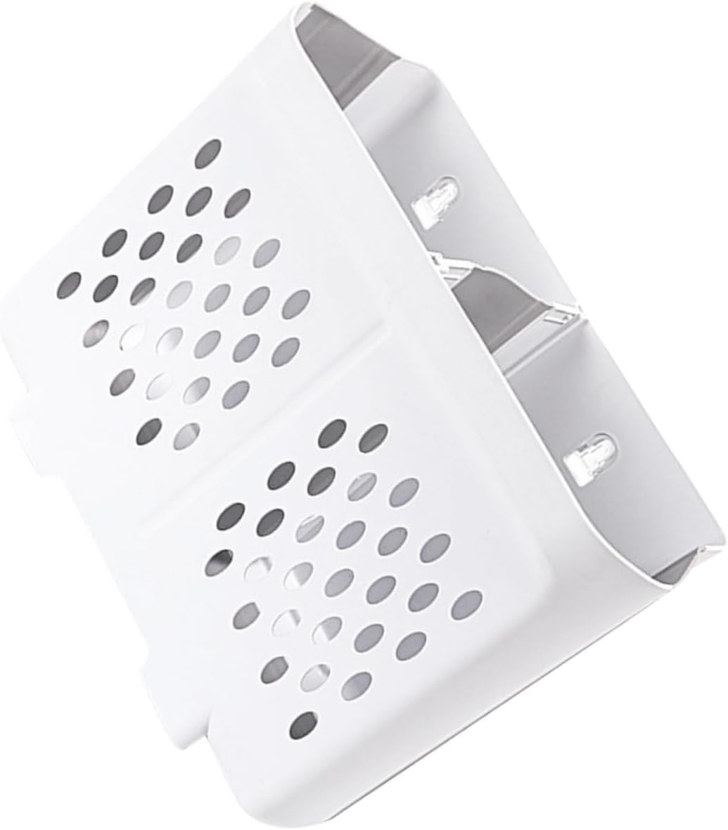 Foldable Laundry Basket Wall Mount Double Compartment Large Capacity Laundry Hamper Storage Basket for Dirty Clothes and Space Saving Hanging Organizer for Home Bathroom