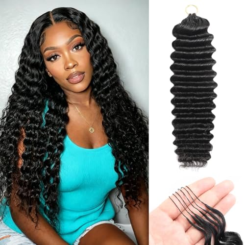 Miracle Knots Hair & Human Crochet Hair 18 Inch 60g Natural Black