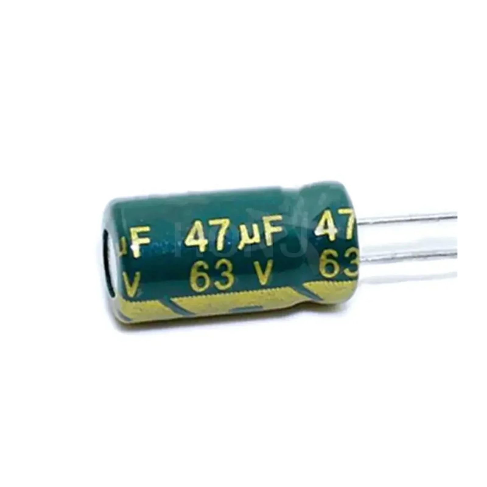 Condensateurs 63V 47UF aluminium 105C à plomb radial pour filtrage de tension stable