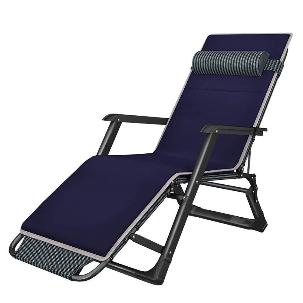 Sillón reclinable de Gravedad Cero y tumbona plegable para camping u oficina