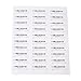 [100 Sheet, 3000 Labels] Address Mailing Shipping Amazon FBA Barcode Labels 1 x 2 5/8 30 Per Sheet for Laser/Inkjet Printer, 30-up