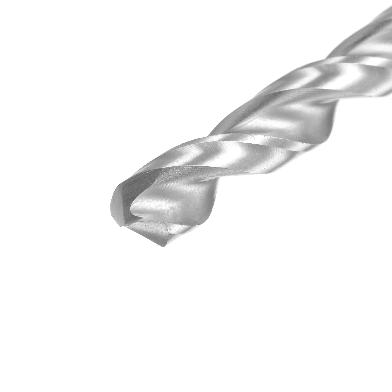 QUARKZMAN 2 Stück 5mm Metallbohrer Extra lang 250mm, HSS Bohrer, Universal-Rundschaftbohrer für Edelstahl, Holz, Aluminium, Eisen, Metall, Kunststoff, Silber