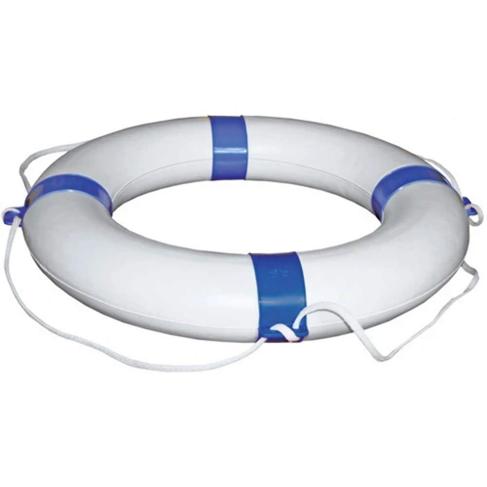 Rettungsring Rettungsreifen Außendurchmesser 65 cm, Farbe blau/weiß