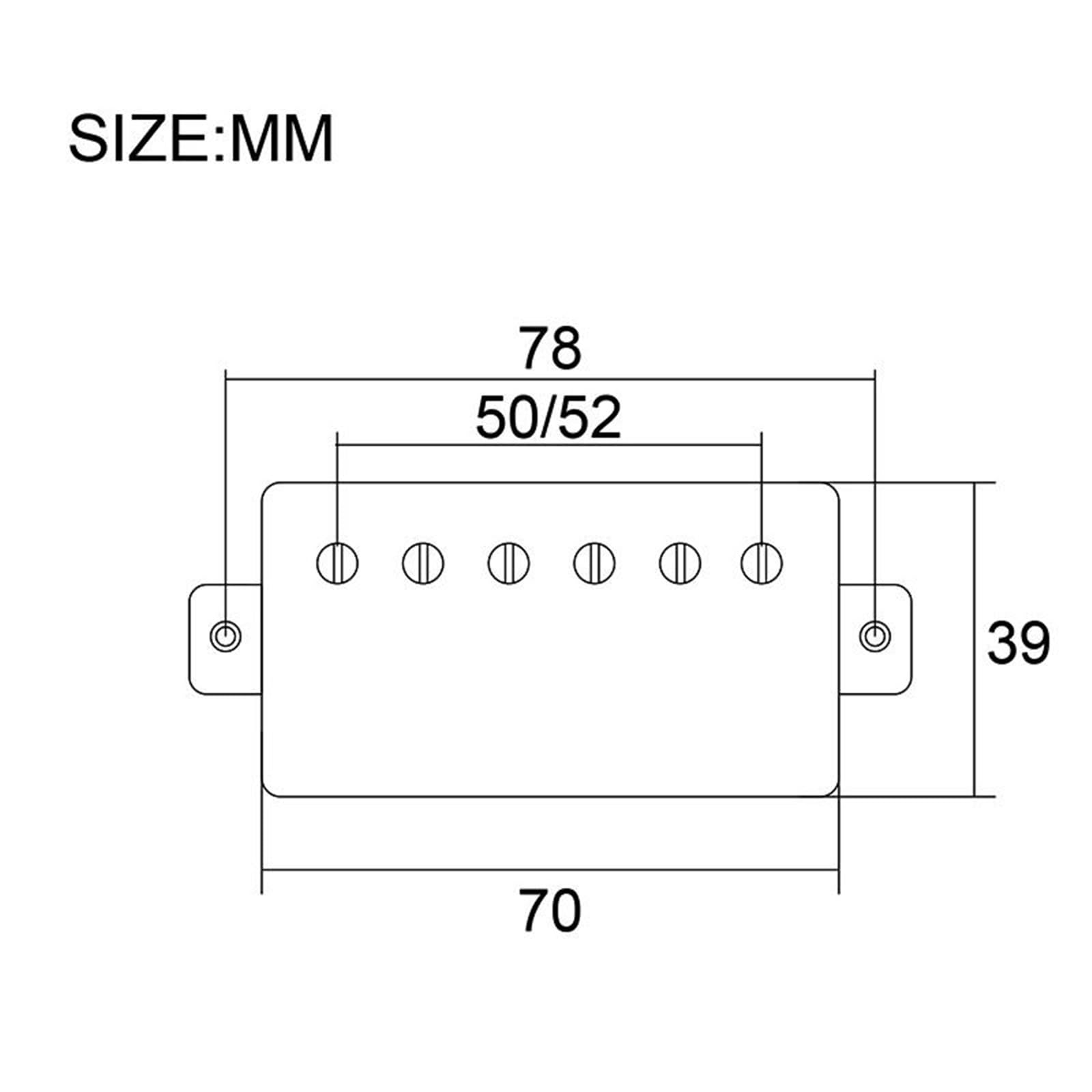 Rofesjonalnych Przetwornik Do Gitary Elektrycznej Przetwornik Gitarowy Alnico 2 Humbucker