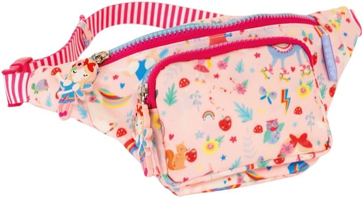 Floss and Rock Belt Bag, Rainbow Fairy, 11.4-inches Length, Kids Bags and Accessories, 48P6010