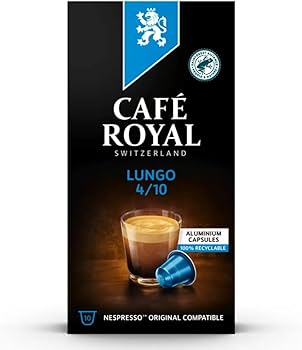 Nestle - カフェロイヤル(6パック入)ネスプレッソ互換カプセル60カプセル入×2パック Amazon | Cafe Royal（カフェロイヤル）(6パック入り