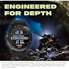 Garmin Descent Mk2i، كمبيوتر غوص على شكل ساعة مع تكامل هوائي، ساعة ذكية للتدريب على الرياضات المتعددة، محتوى قابل للتنزيل باللون الرمادي الكربوني من التيتانيوم مع حزمة شريط أسود مع قطعة قماش تنظيف من الألياف الدقيقة + المزيد
