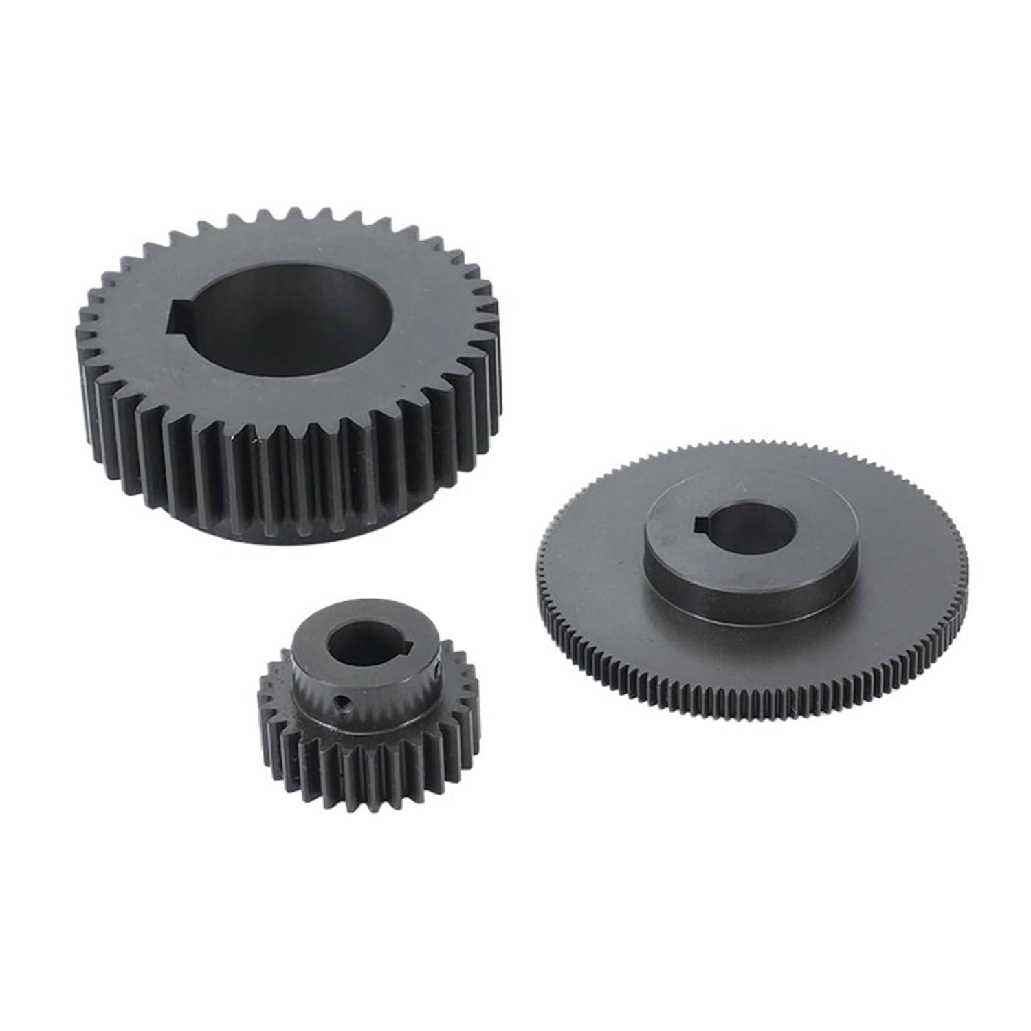 Cylindrical Gear Parts for Mechanical Precision Transmission Equipment, Thickened 45 Steel Motor spur Gears(美标20° 10DP)