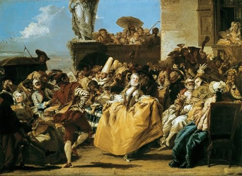 Tableau Toile Domenico Tiepolo pour habiller un mur vide avec élégance