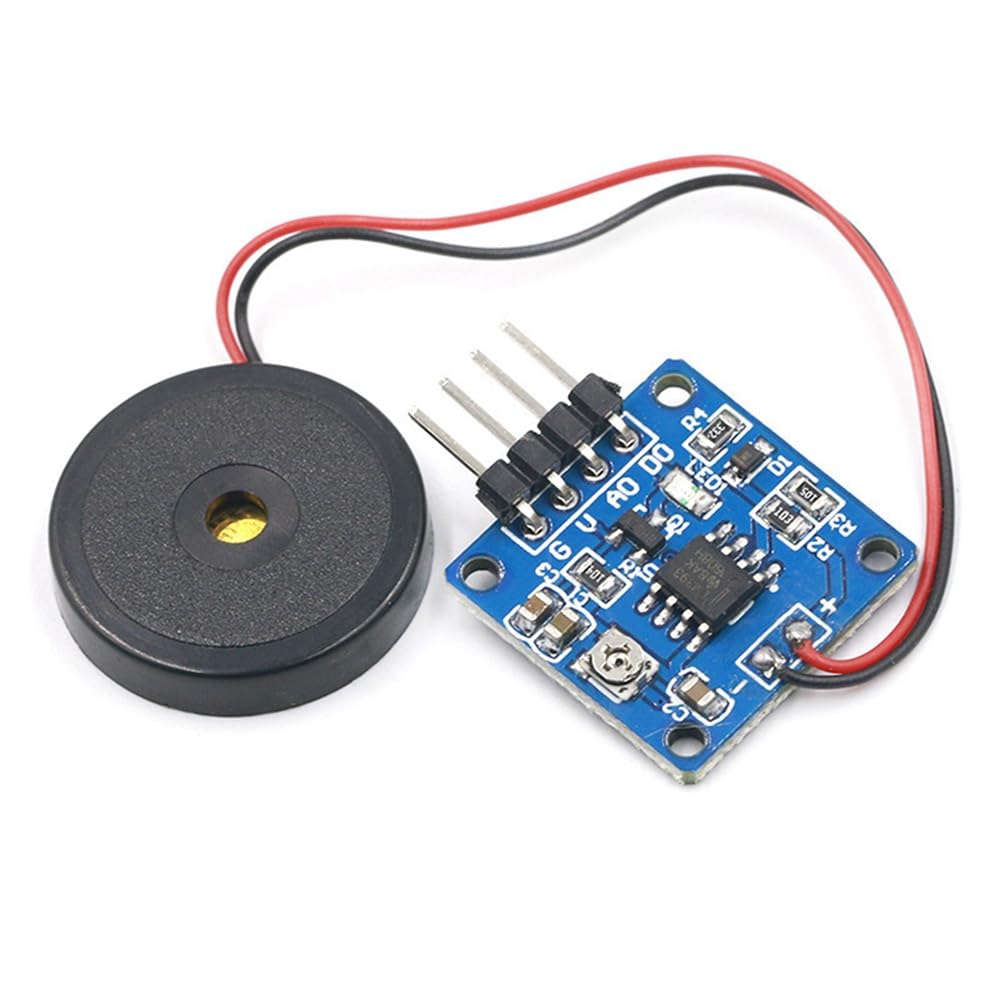 Jnchdghwa Random Color Piezoelectric Shock Tap Sensor Vibration Switch Module Mini Analog Vibration Sensor