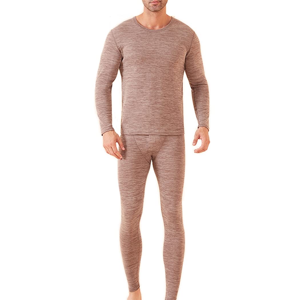 Licogel Thermal Underwear Set Warm Breathable Unisex Simple Thick Elastic Thermal Shirt Women Men Ladies Adults-image-21